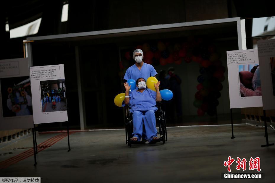 última paciente recebe alta do Hospital de Campanha de Brasília