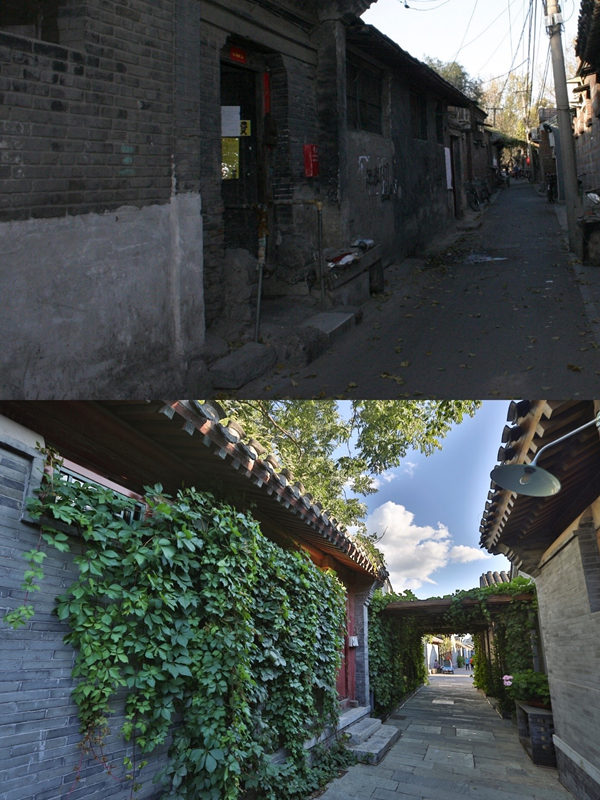 Beijing: transforma??o das ruas no distrito de Dongcheng