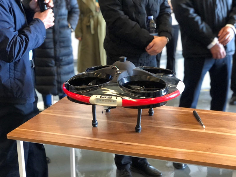 Beijing: visita à base de inova??o de veículos aéreos n?o tripulados de Yanqing