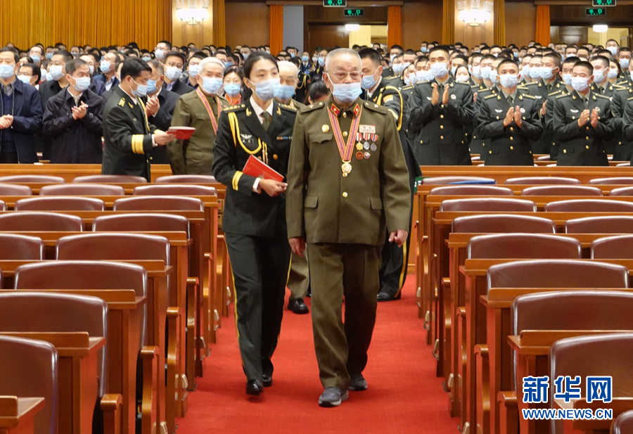 Reuni?o para homenagear entrada dos Voluntários do Povo Chinês na RPDC na Guerra de Resistência Contra a Agress?o dos EUA e Ajuda à Coreia é iniciada