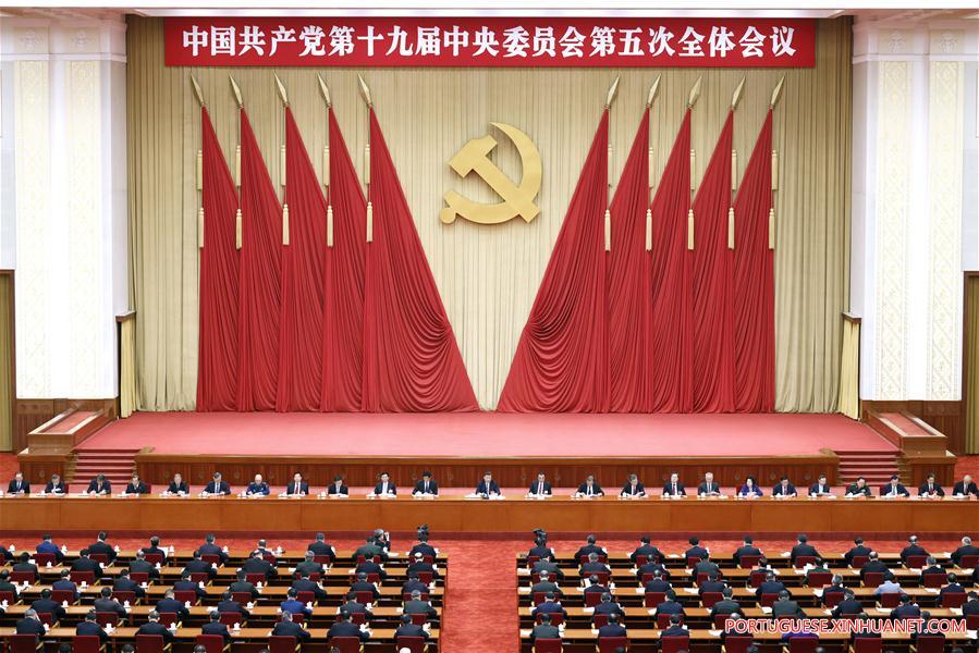 PCCh define metas até 2035 para atingir basicamente a moderniza??o socialista da China