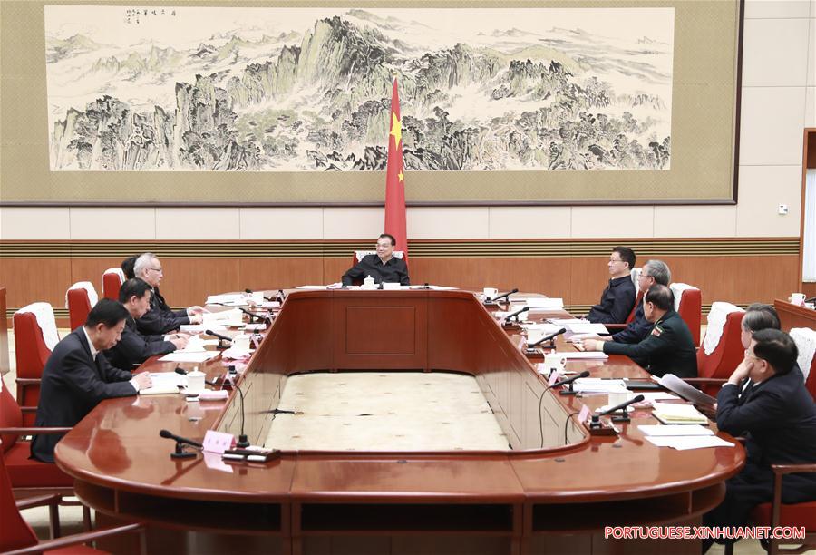 Premiê chinês destaca formula??o de alto padr?o do novo plano quinquenal