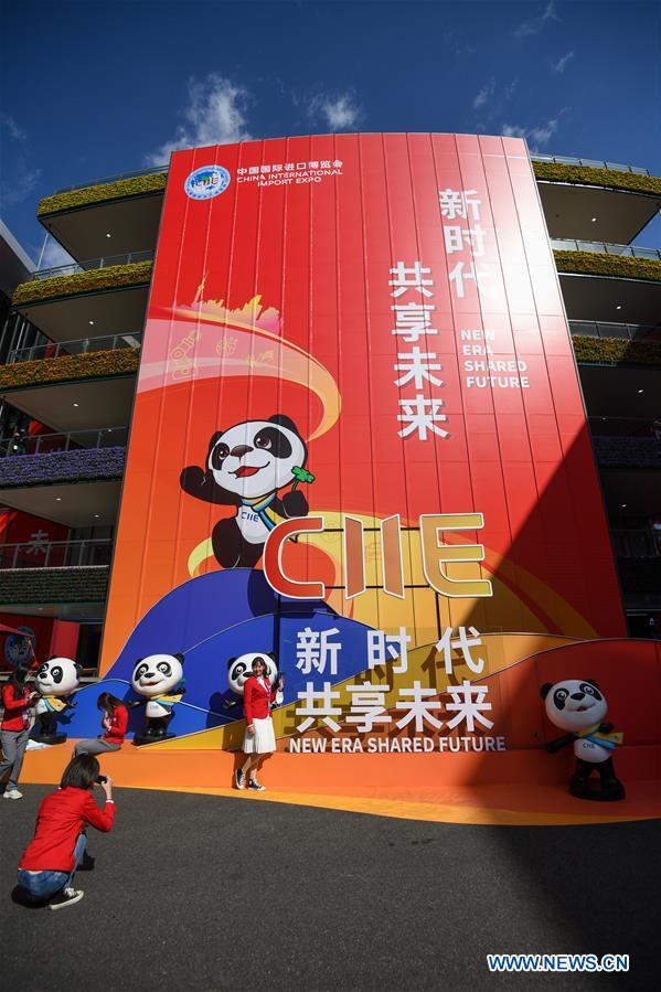 3a CIIE será realizada em Shanghai hoje