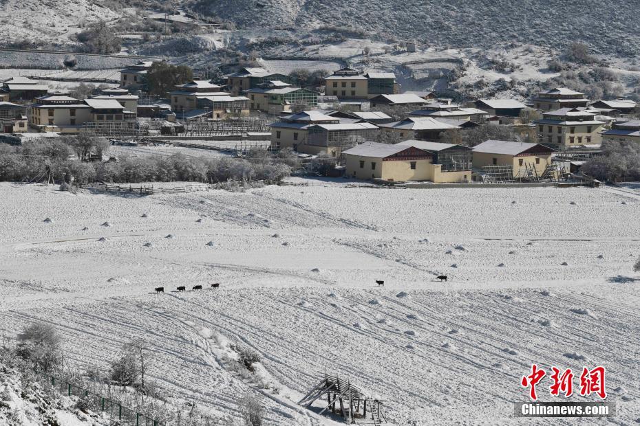 Yunnan: paisagem estonteante de Shangri-la após queda de neve