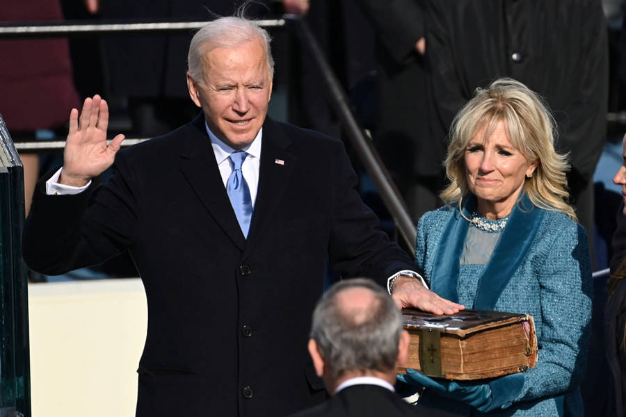 Joe Biden empossado como 46o Presidente dos Estados Unidos