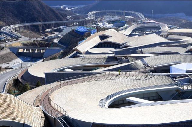 Concluída constru??o das instala??es dos Jogos Olímpicos de Inverno de Beijing 2022