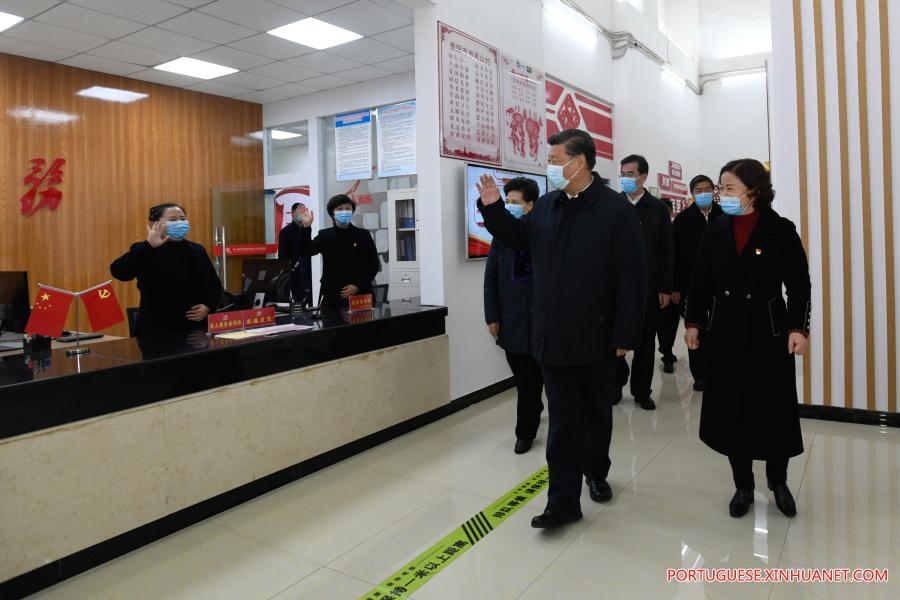 Xi expressa sauda??es de Ano Novo Chinês desejando uma China próspera

