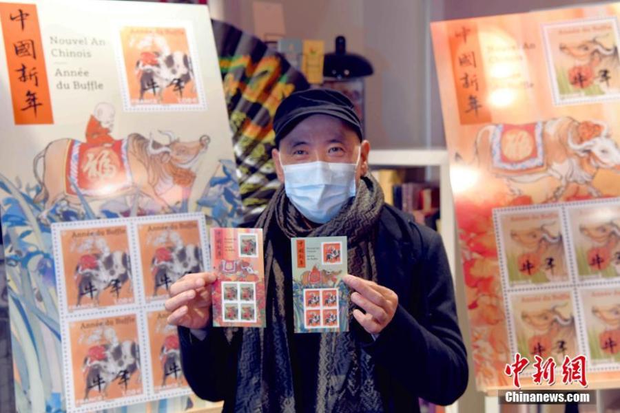 Fran?a emite selos comemorativos do Ano do Boi