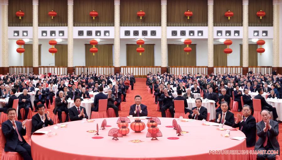 Xi estende sauda??o da Festa da Primavera a todos os chineses