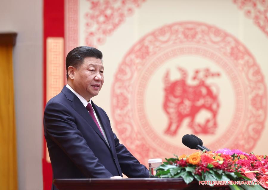 Xi estende sauda??o da Festa da Primavera a todos os chineses