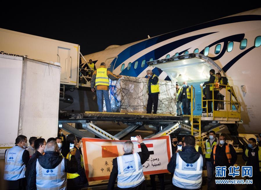 Egito e Liga árabe recebem 1o lote de vacinas de COVID-19 doadas pela China