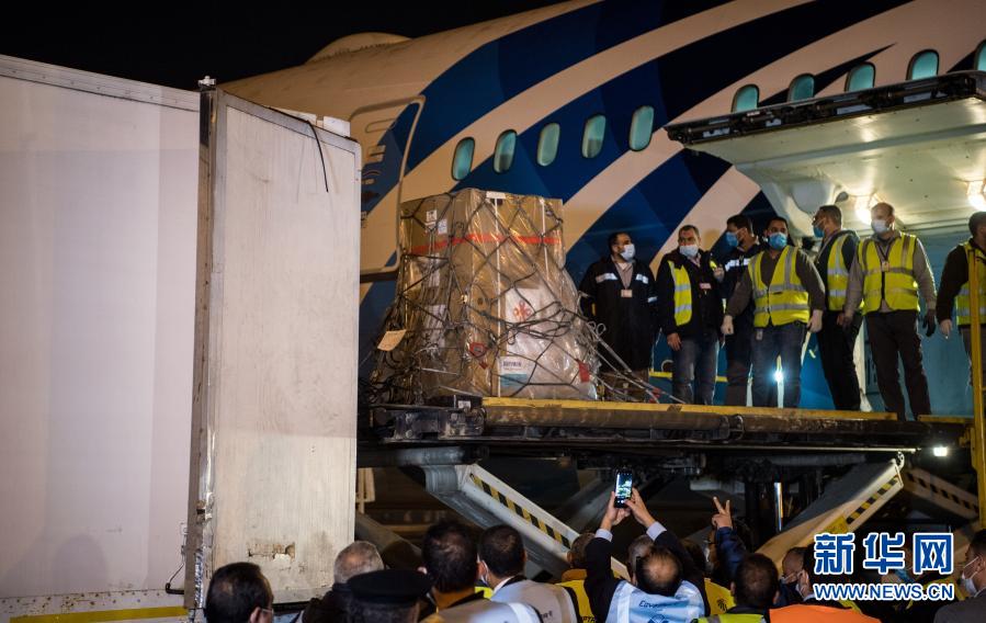 Egito e Liga árabe recebem 1o lote de vacinas de COVID-19 doadas pela China