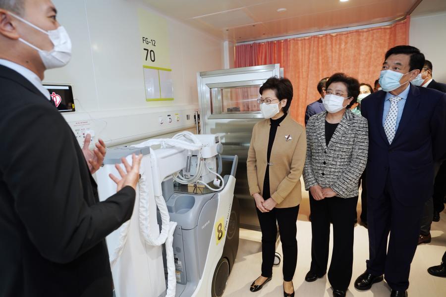 Inaugurado Centro de Controle de Infe??o de Hong Kong, financiado pelo governo central