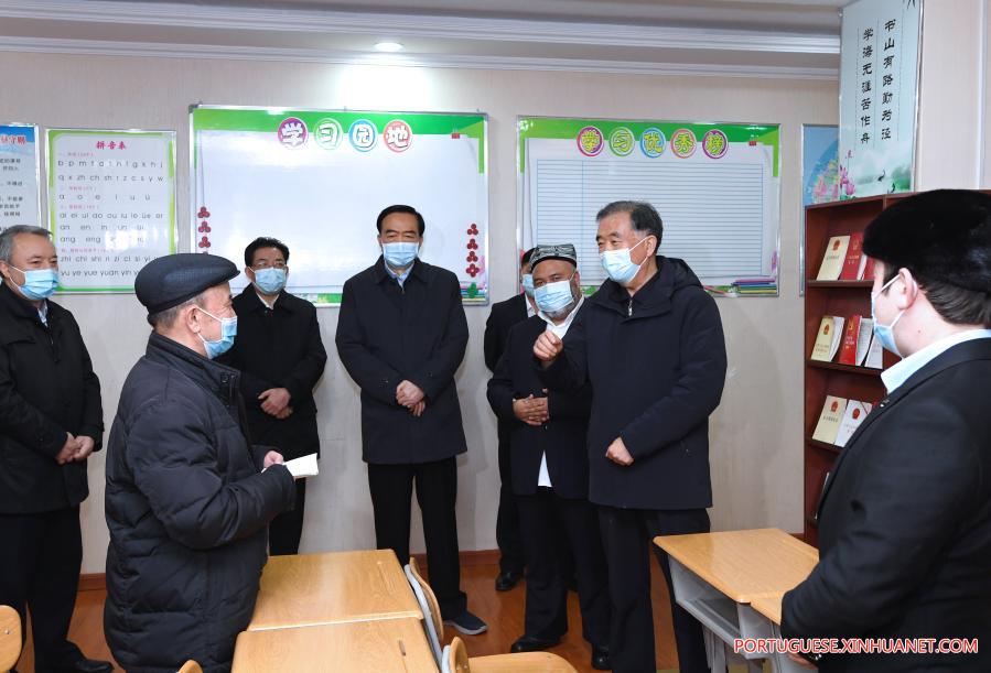 Mais alto conselheiro político enfatiza estabilidade duradoura em Xinjiang