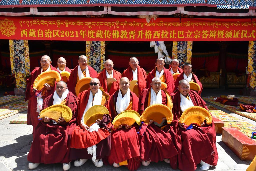 Lhasa realiza cerim?nia de entrega do diploma de Geshe Lharampa no Templo Jokhang 