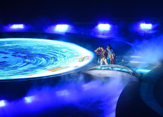 Galeria: Encanto noturno da 11a Expo Horticultural de Jiangsu