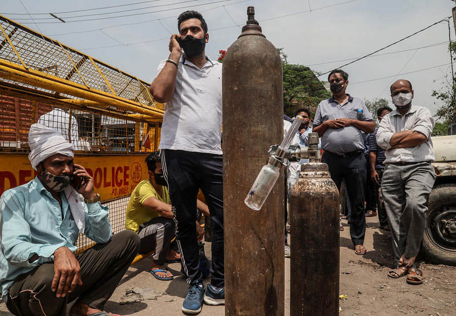 índia registra recorde de infec??es por Covid-19