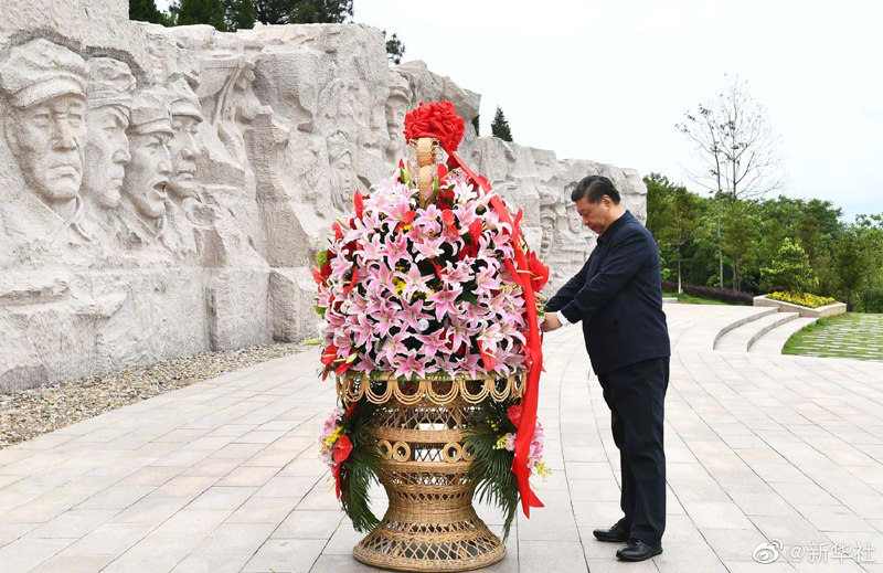 Xi Jinping faz visita de inspe??o em Guangxi