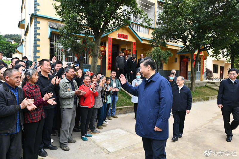 Xi Jinping faz visita de inspe??o em Guangxi