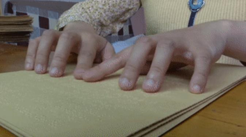 Jovem cega é admitida em pós-gradua??o