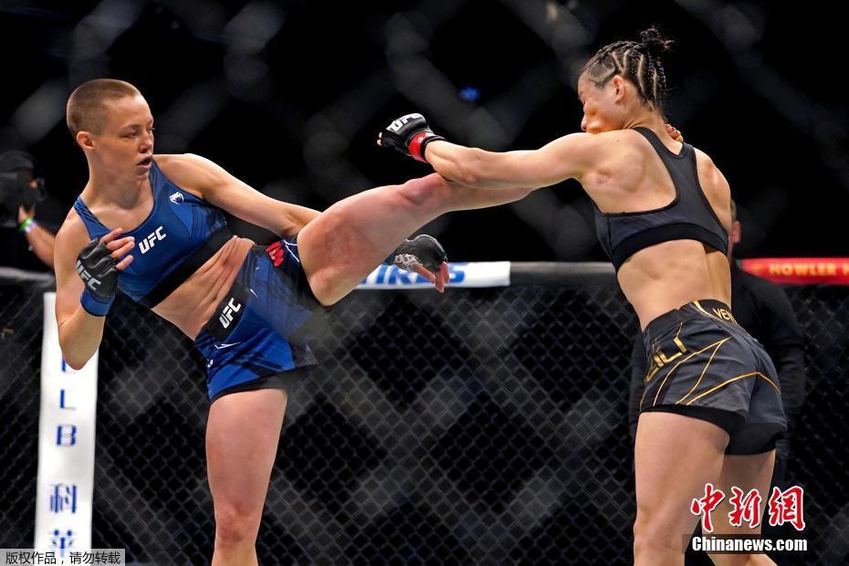 UFC 261: Zhang Weili foi nocauteada por Rose Namajunas e perdeu cintur?o