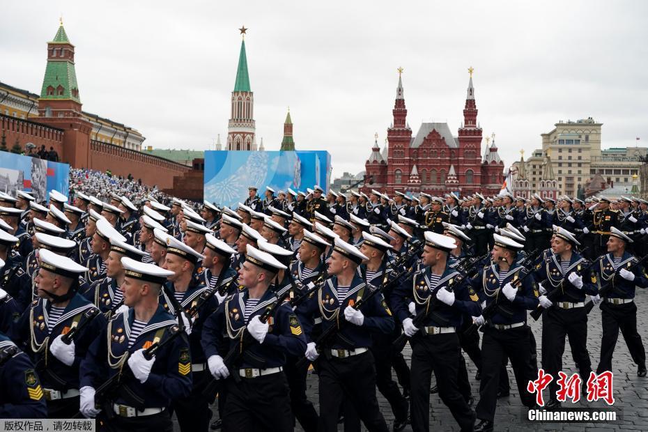 Rússia realiza desfile militar em comemora??o do 76o aniversário da vitória da Grande Guerra Patriótica