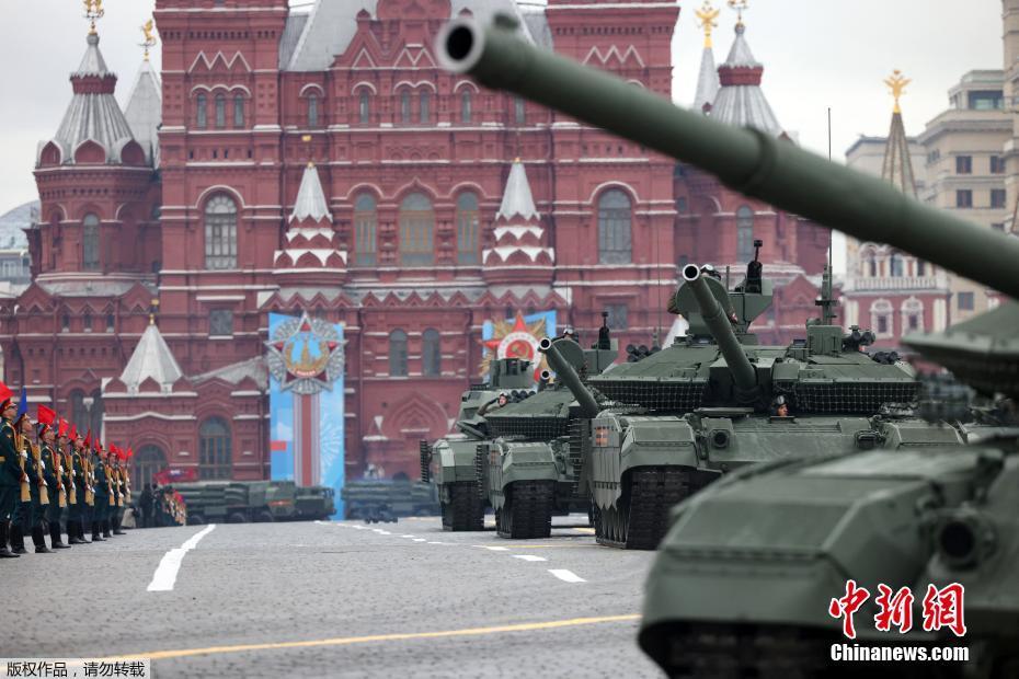 Rússia realiza desfile militar em comemora??o do 76o aniversário da vitória da Grande Guerra Patriótica