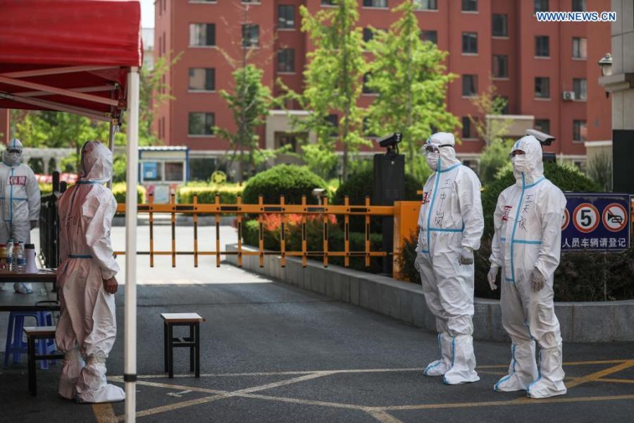 Várias comunidades residenciais sob vigilancia preventiva em Yingkou, nordeste da China