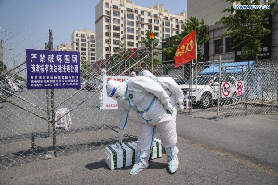 Várias comunidades residenciais sob vigilancia preventiva em Yingkou, nordeste da China