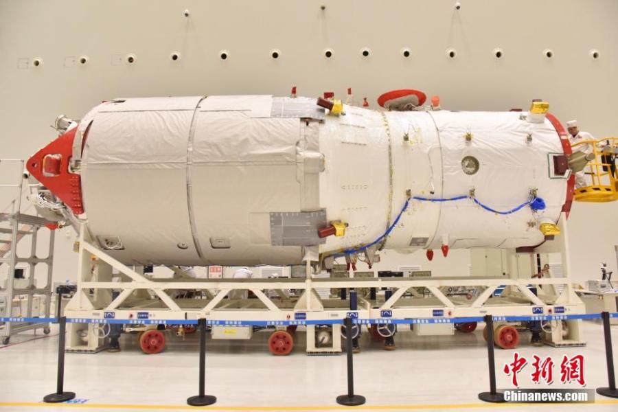 China revela espa?onave de carga Tianzhou-2 