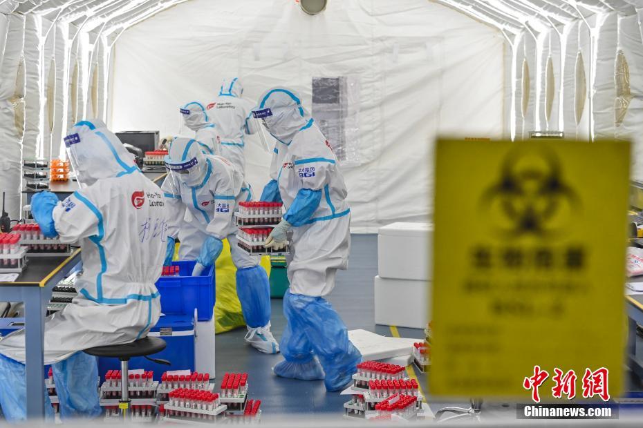 Guangzhou estabelece laboratório com capacidade de teste a 1,5 milh?o de amostras de ácido nucleico diariamente