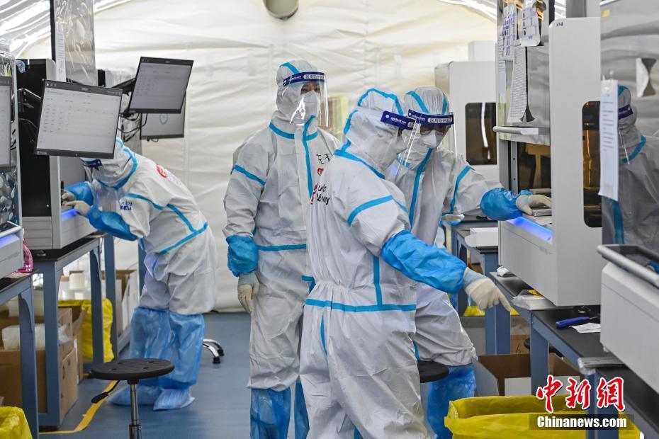 Guangzhou estabelece laboratório com capacidade de teste a 1,5 milh?o de amostras de ácido nucleico diariamente