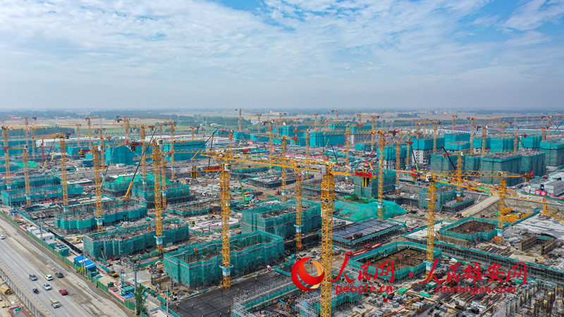 Eco-Cidade de Xiong'an está acelerando sua forma??o