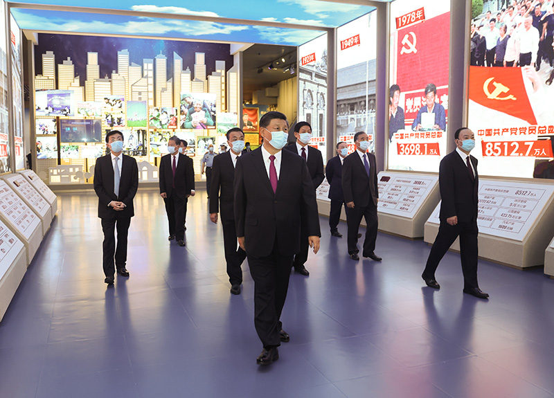 Xi enfatiza obten??o de for?a da história do PCCh para seguir em frente