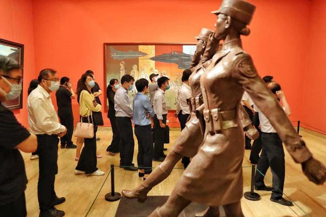 Exposi??o de arte é inaugurada em Beijing para celebrar centenário do PCCh