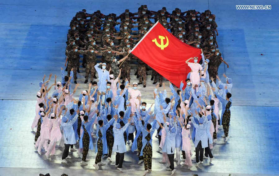 Beijing organiza performance artística para celebrar centenário do PCCh