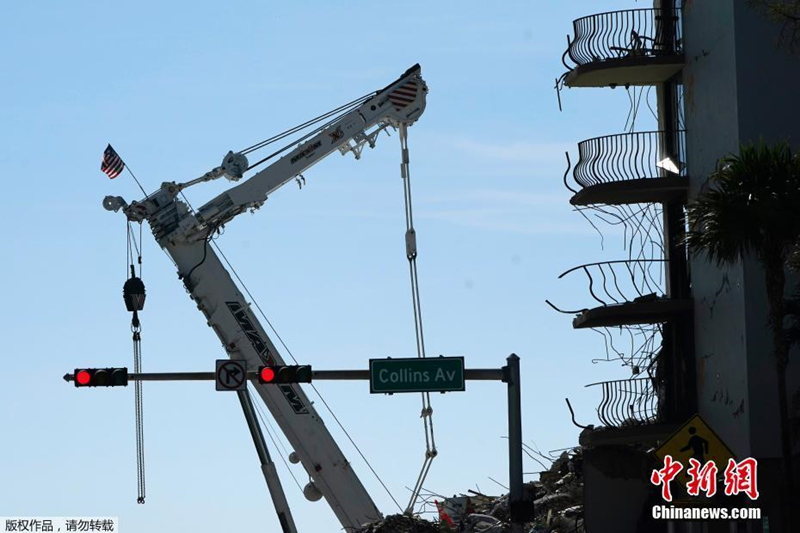 Escombros do prédio desabado em Miami ser?o explodidos