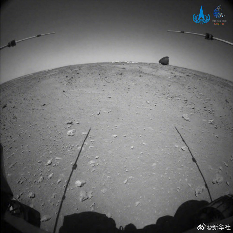 China divulga novas imagens do planeta vermelho

