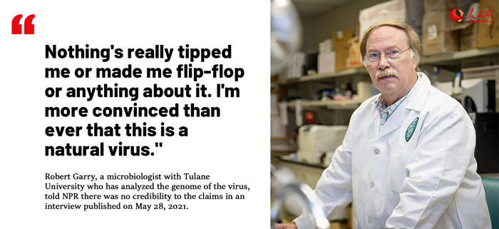 Coronavírus: cientistas rejeitam teoria da conspira??o do vazamento do laboratório Wuhan