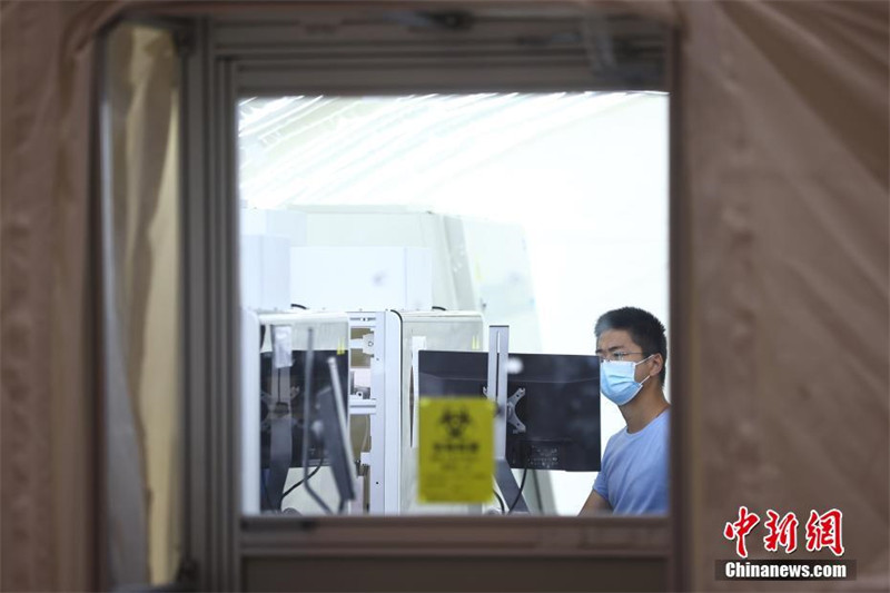 Nanjing: Laboratório Huoyan processa até 2 milh?es de testes de ácido nucleico por dia??