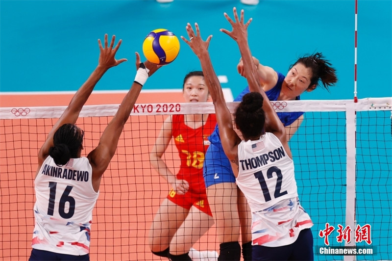 Voleibol feminino: China?derrotada frente aos EUA