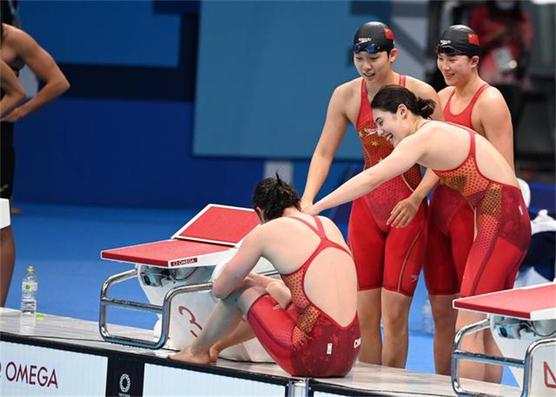 Olimpíadas: equipe de nata??o da China conquista 2 medalhas de ouro em Tóquio? 