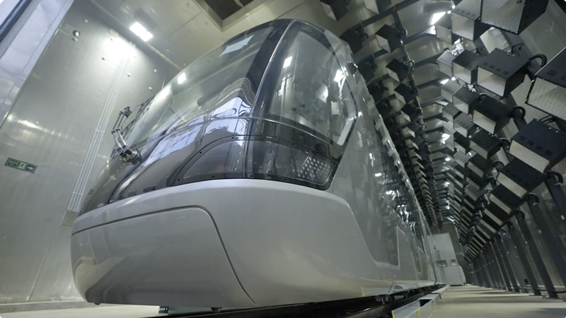 Trens elétricos para Jogos Olímpicos de Inverno de Beijing 2022 se preparam para teste