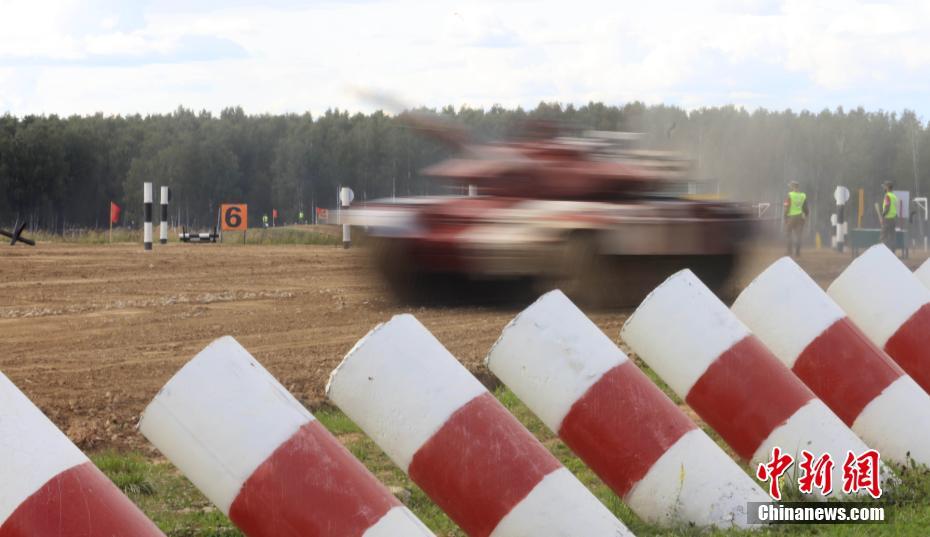 Biatlo de Tanques dos Jogos Militares Internacionais 2021 come?a em Moscou