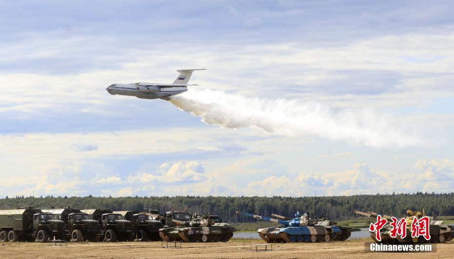 Biatlo de Tanques dos Jogos Militares Internacionais 2021 come?a em Moscou