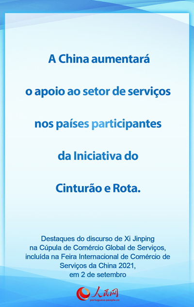 Destaques do discurso de Xi Jinping na Cúpula de Comércio Global de Servi?os