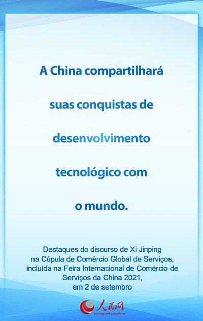 Destaques do discurso de Xi Jinping na Cúpula de Comércio Global de Servi?os
