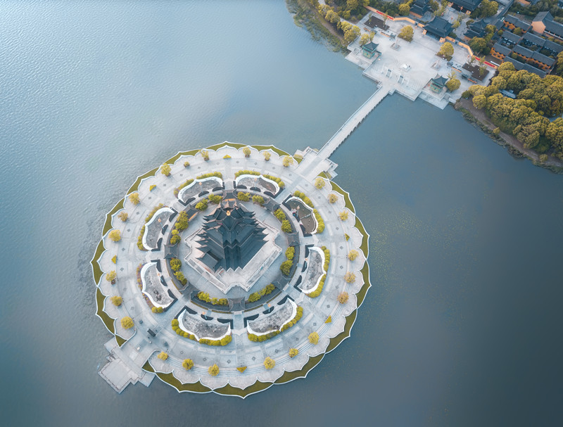 Galeria: paisagem do Templo Chongyuan em Suzhou 