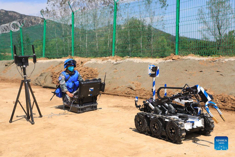 China realiza exercícios internacionais de manuten??o da paz