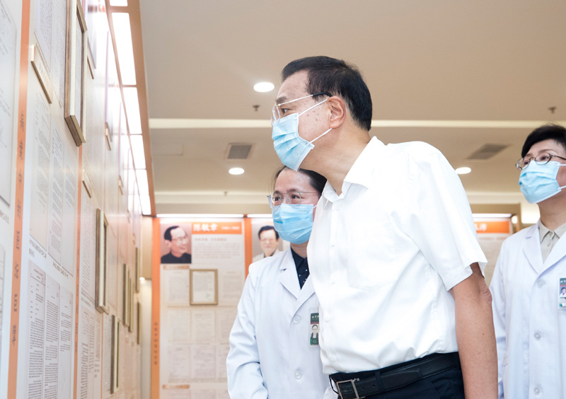 Premiê chinês destaca esfor?os para proteger a saúde das pessoas